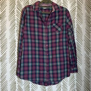 Plaid Button Down Shirt